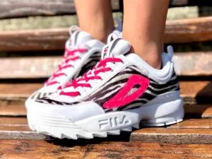 Fila Disruptor Cavallino Zebrato Fuxia