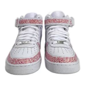 Nike Air Force One Custom Mid Byro Art Collection - Nicole