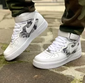 Nike Air Force One Custom Mid Camouflage