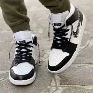 Air jordan nere e bianche clearance