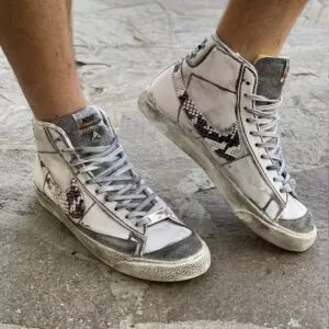 Nike Blazer Customized Délavé Con Swoosh Squamato