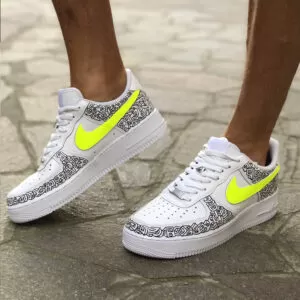 Nike Air Force One Custom Low Byro Art Collection - Rose