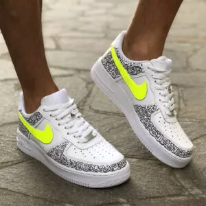 Nike Air Force One Custom Low Byro Art Collection - Rose