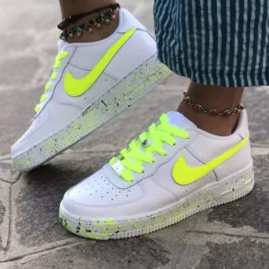 Air Force 1 Fluo LLab Scarpe Personalizzate
