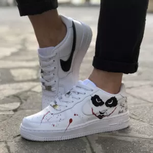Nike Air Force One Custom Dipinte A Mano Why So Serious - Vol.2
