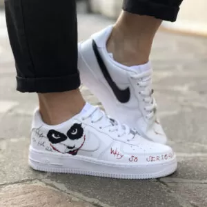 Nike Air Force One Custom Dipinte A Mano Why So Serious - Vol.2
