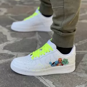Nike Air Force 1 Disegnate Custom Poket Monster D