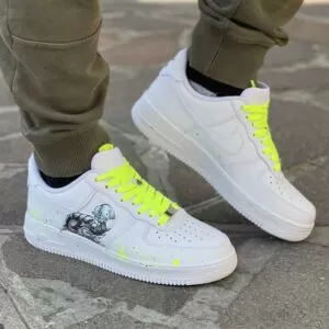 Nike Air Force 1 Disegnate Custom Poket Monster D
