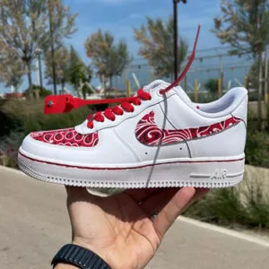 Red bandana air max on sale