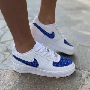Air Force One Custom Glitter LLAB Scarpe Personalizzate
