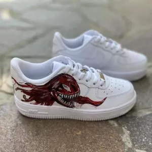 Nike Air Force One Custom Dipinte A Mano Mostro Spaventoso