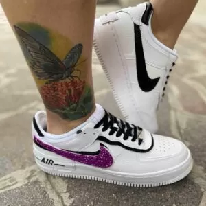 Nike Af1 swoosh intercambiabili LLAB Scarpe Personalizzate