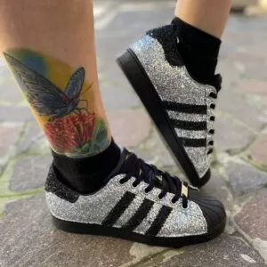Superstar con brillantini discount