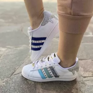 Superstar con brillantini hotsell