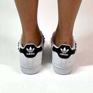 Adidas Superstar Personalizzate Glitter e Borchie “Eclipse” VOL 2