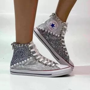 Converse Borchie Personalizzate LLab Custom Sneakers