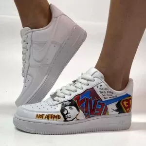 Nike Air Force One Custom Dipinte A Mano Rap