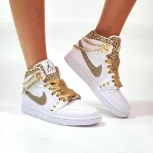 Scarpe nike silver oro clearance