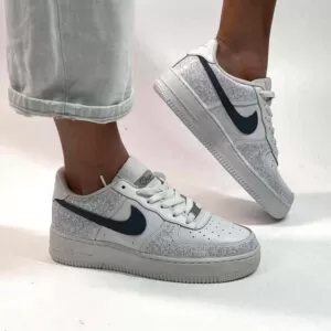 Nike Air Force One Custom Low Byro Art Collection – Julie